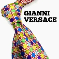 【GIANNI VERSACE】ジャンニヴェルサーチ 高級 イタリア製 カラフル