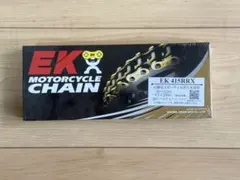最高級／バイク用シールチェーン／EK 415RRX 130Lゴールド◎送料込み