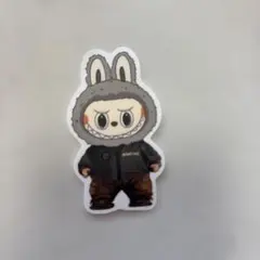 ウサギフードキャラクターステッカー 約8cm