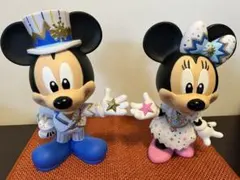 ディズニー シー 20周年 アブーズバザールのミッキーとミニーのフィギュア