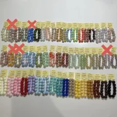 大人気の為新作入荷しました❣️10.9.8mm シラービーズ、マットビーズ②