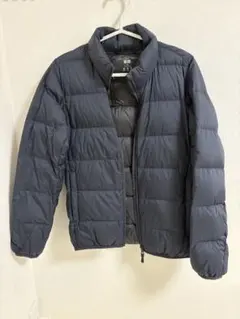 ユニクロ ウルトラライトダウンジャケット XS ネイビー メンズ