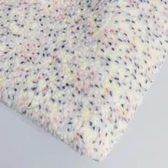 ボアニット生地　つぶつぶボアニット　70×100