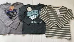新品タグ付き長袖Tシャツ　3着セット　まとめ売り