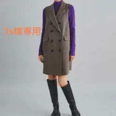 グレースコンチネンタル　テーラーミニワンピース