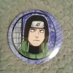 ナルト　NARUTO展　缶バッジ　日向ネジ