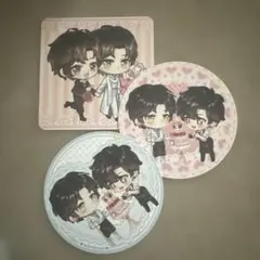魔道祖師 特典 コースター 忘羨 ホテル 公式茶屋 バレンタイン
