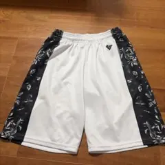 JORDAN バスパン 花柄 レオパ モノクロ ハーフパンツ Mサイズ - メルカリ