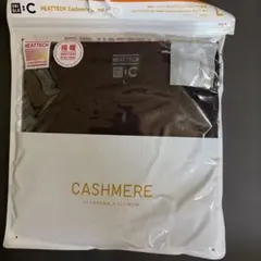 ユニクロ　ヒートテックカシミヤブレンド Tシャツ L ブラックのサムネイル