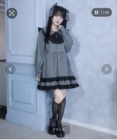 リボンセットレースワンピース axes femme【懐古】series - メルカリ