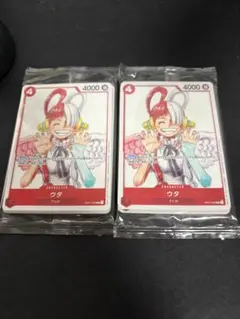 ワンピース　カードゲーム　フィナーレ　フィルム　レッド　入場者特典　2個