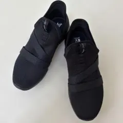 リーボック デイリーフィット DMX ウォークスリッポン　オールブラック
