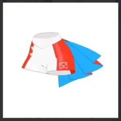 【同梱75円】クールアイドルホワイトレッド ボトムス