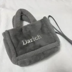 Darich FLUFFYBAGBOOK グレーver. ファーバッグ ムック本