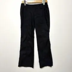 MICHEL KLEIN ストレッチパンツ ブラック 36 美シルエットのサムネイル