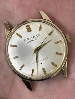 セイコークラウンスペシャル　可動品 1963年7月　14KGF cal341