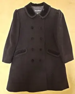 現行品　ファミリア　ウールコート ダブルブレスト　ピーコート　110 現行品 ファミリア ウールコート ダブルブレスト ピーコート 110 2025