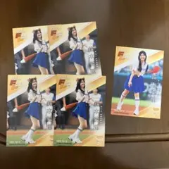 鈴木愛理 2025 bbm fusion 始球式 シークレット 4枚 計5枚