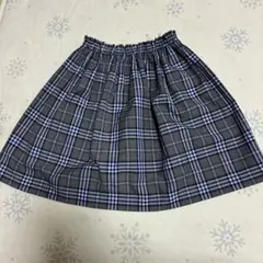 スカート チェック柄 140