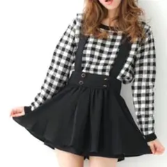 INGNI(イング)【M】スカートパンツ ハイウエストキュロット／パンツ