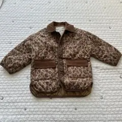 MY LITTLE WONDER ヒョウ柄アウター 100