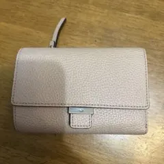 kate spade ピンク 三つ折り財布
