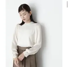 【新品】ナチュラルビューティーベーシック ドッキングスリーブハトメニット