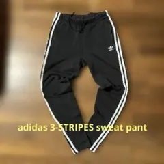 adidas メンズ トレフォイル ジョガーパンツ 黒