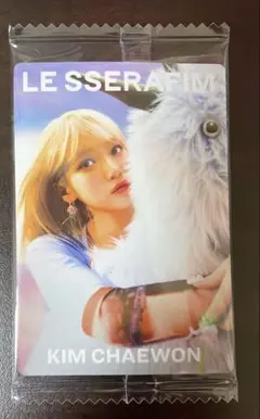 LE SSERAFIM KIM CHAEWON シール ツインウエハース