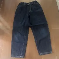 GU デニムキャロットパンツ　140