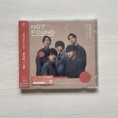 SexyZone NOT FOUND通常盤 新品未開封