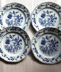 ブルーダニューブ スープ皿 (大)５枚セット初期刻印 カレー パスタ等 ブルーダニューブ スープ皿 (大)5枚セット初期刻印 カレー パスタ等