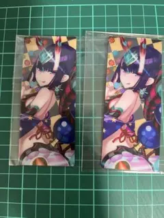 fgo 河上彦斎　ステッカー　編成カード FGO 河上彦斎 編成画面風カード 2枚セット - メルカリ