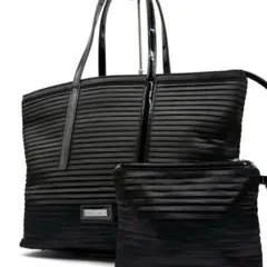 【未使用級】 TO BE CHIC トゥービーシック ポーチ付き トートバッグ