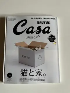 Casa BRUTUS 2019年10月号 猫と家。
