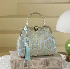 21和装用バッグ 刺繍 ハンドバッグ トートバッグ　礼装バッグ　着物バッグ入学式