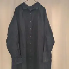 無印良品 リネン 洗いざらし 長袖 ワンピース Sサイズ 秋 冬 ナチュラル