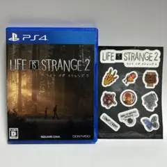 PS4 ライフ イズ ストレンジ2 ステッカー付き