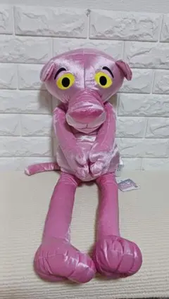 ピンクパンサー☆むぎゅっときらっと超BIGぬいぐるみ
