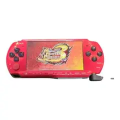 [動作確認済] 限定版 PSP-3000 レッド・ブラック i8000