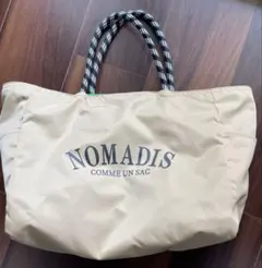 ケ*✰様 NOMADIS 別注アダムエロペ ベージュ トートバッグ