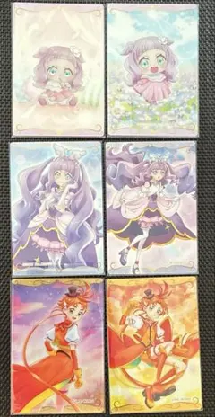 プリキュア ウエハース(7弾、8弾、9弾)　カード
