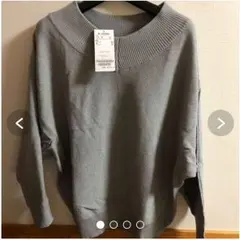 新品 MAJESTIC LEGON  Vネックドルマンニット 定価4212円