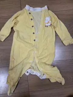 Babygro イエロー ロンパース 50-65cm　familiar