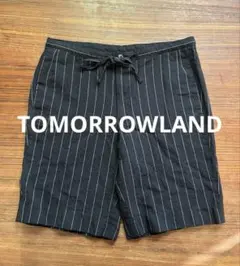 TOMORROWLAND トゥモローランド　夏用ウールモヘア　ハーフパンツ　Mのサムネイル