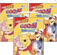 グーン 58枚×3パック L パンツ