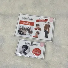 SnowMan 1st Anniversary ステッカー 缶バッジ 向井康二