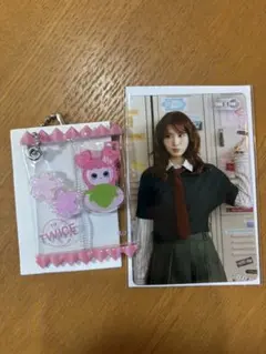 TWICE FC抽獎 D賞 搖搖鑰匙圈 (MOMO) + 小禮物