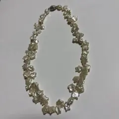 淡水パール ネックレス ホワイト 約44センチ