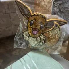 ポケモン イーブイ キラキラ キーホルダー プライズ タグ付き